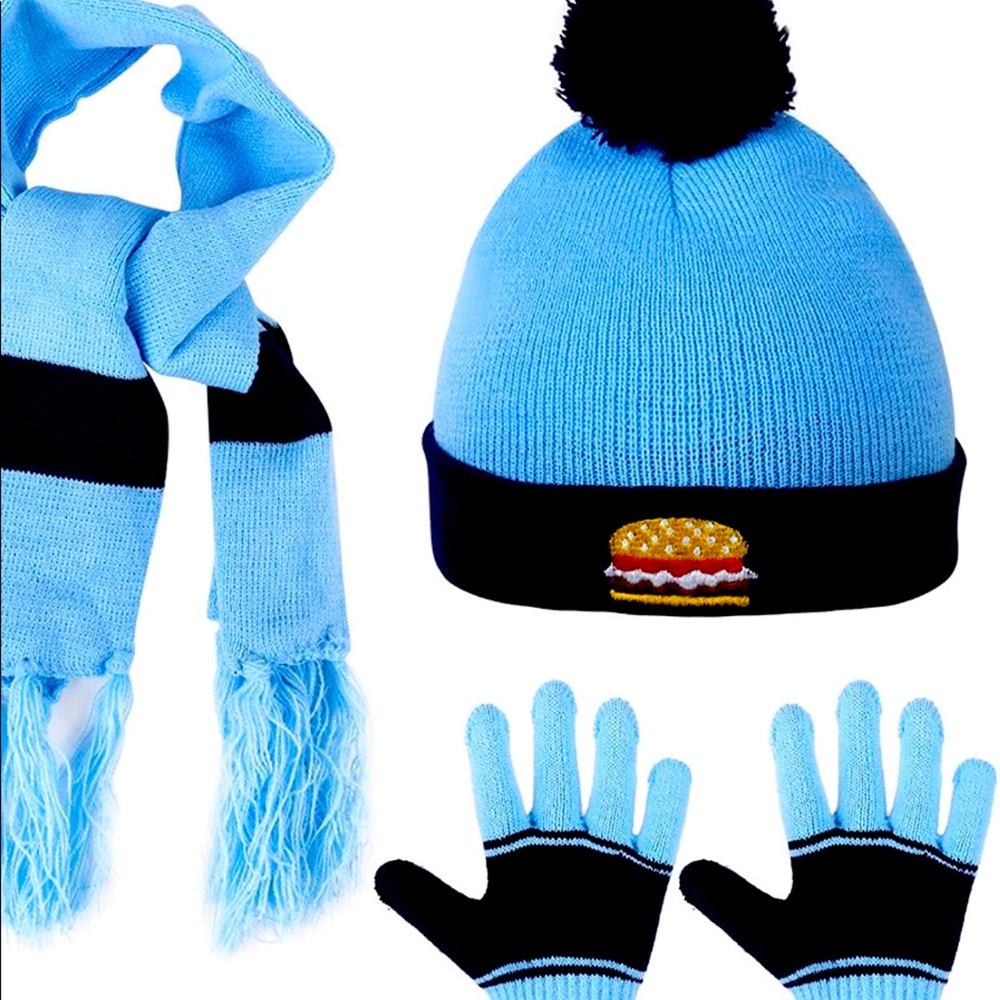Kids 3 Piece Winter Set (gloves, hat, scarf)